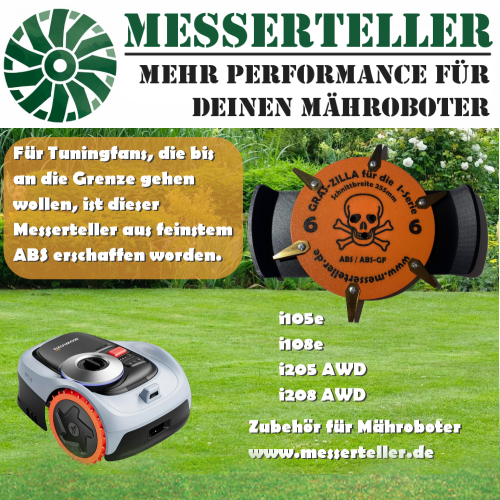 Messerteller & Zubehör für die Segway Navimow i-Serie