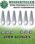 Klingen 49mm für Messerteller