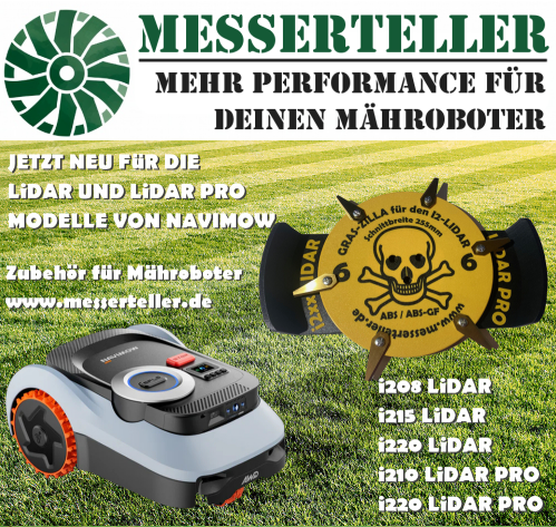 255mm GRASZILLA LiDAR Ersatzteller